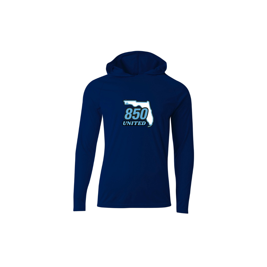 Long Sleeve Hooded Dri Fit Shirt - 850 United