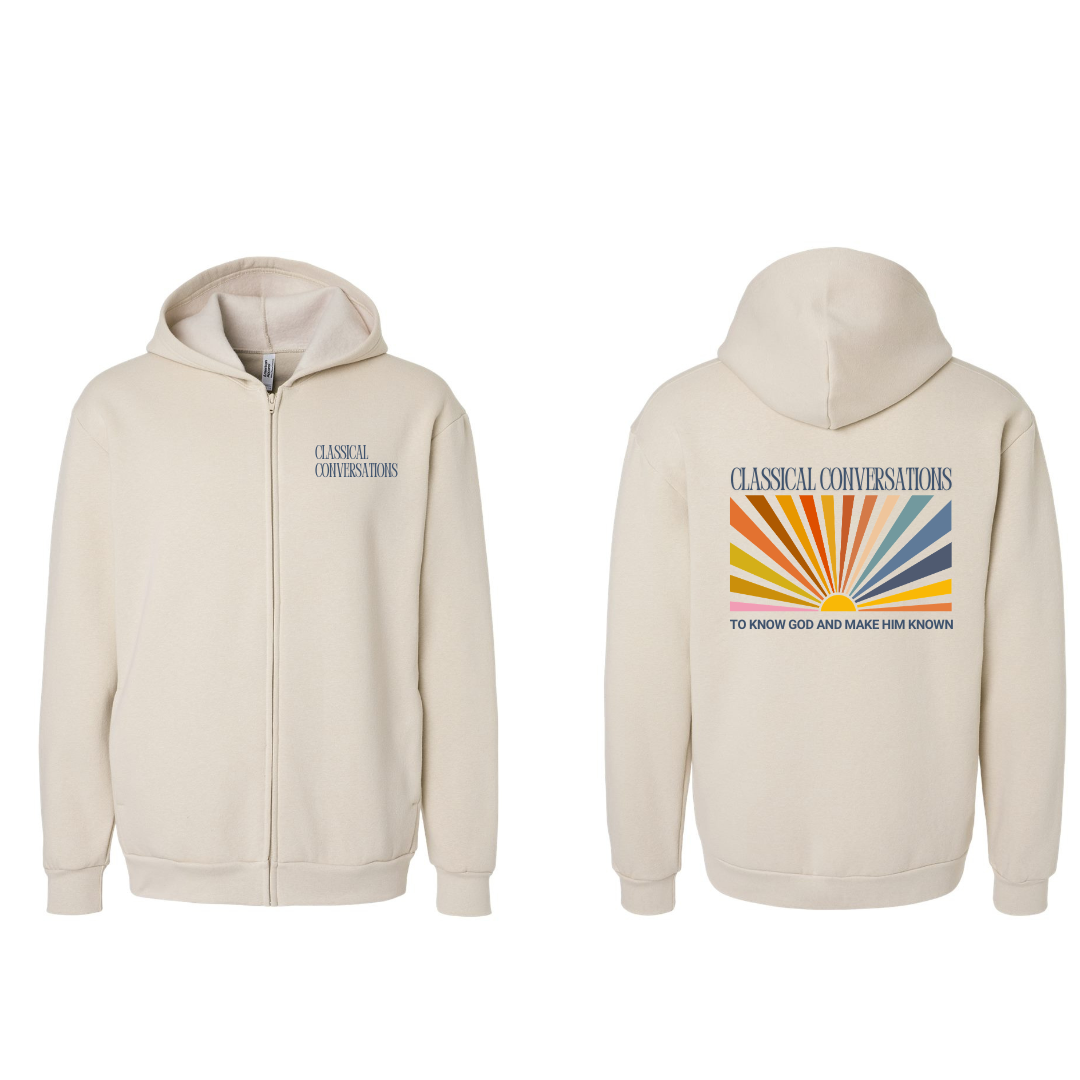 Zip up Hooded Sweatshirt Unisex
