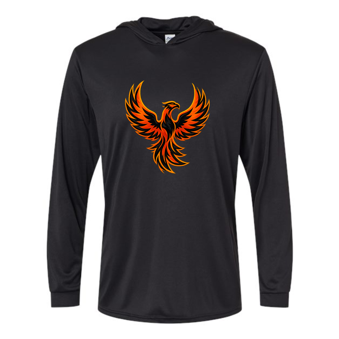 DriFit Long Sleeve Hoodies - Phoenix Rise Miami