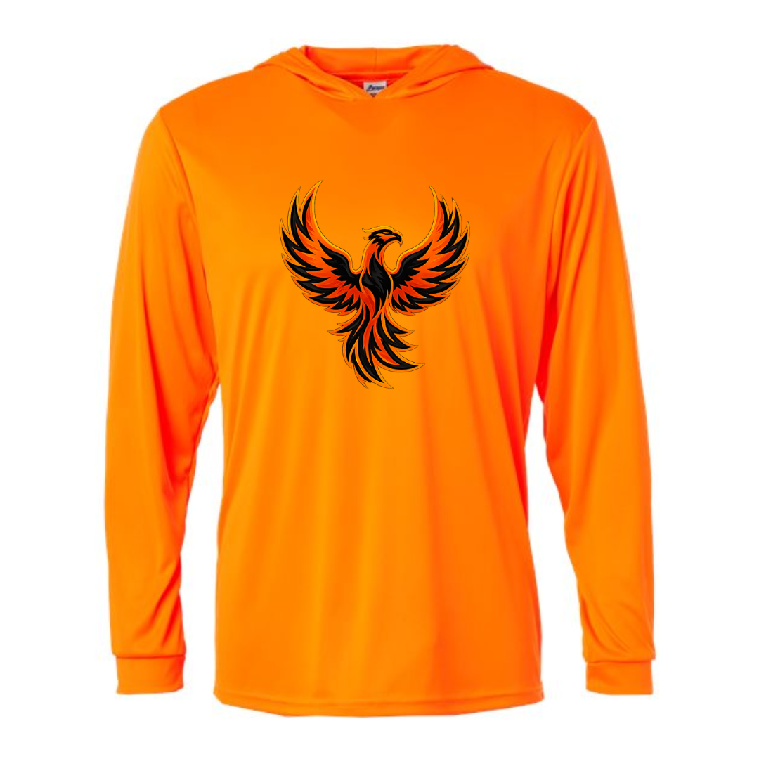 DriFit Long Sleeve Hoodies - Phoenix Rise Miami