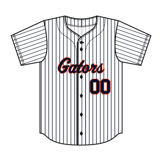 CB Gators Pinstripe Parent Jerseys