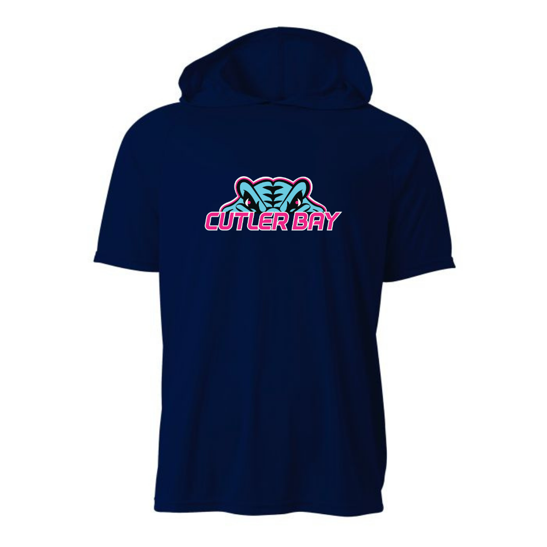Vice Youth Short Sleeve DriFit Hoodie T-Shirt - CB Gators