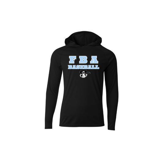 FBA Baseball Dri fit Long Sleeve Hoodie