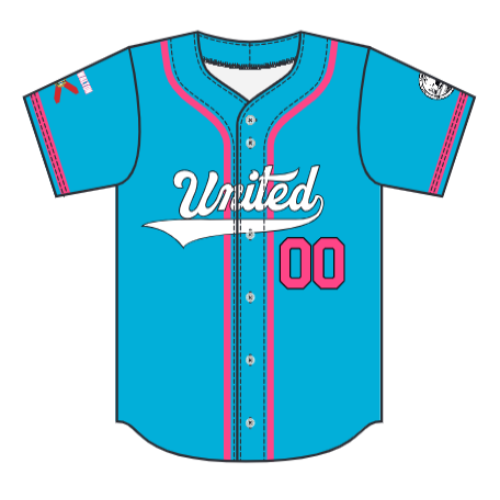 850 United Electric Blue Jersey Add-on