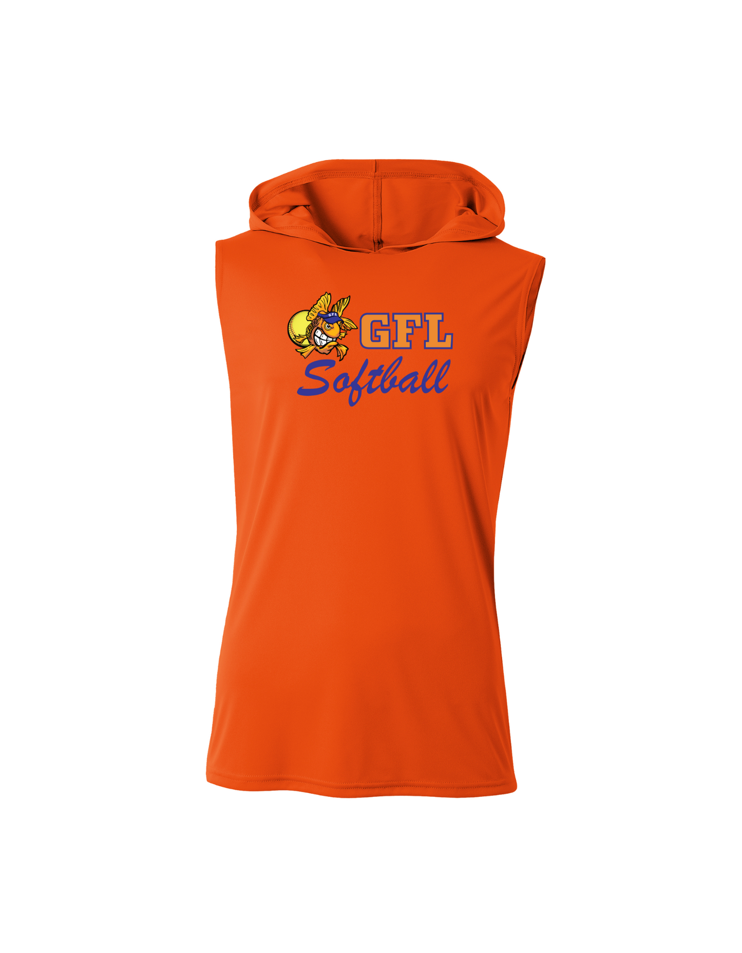 GFL Softball Drifit Sleeveless Hoodie