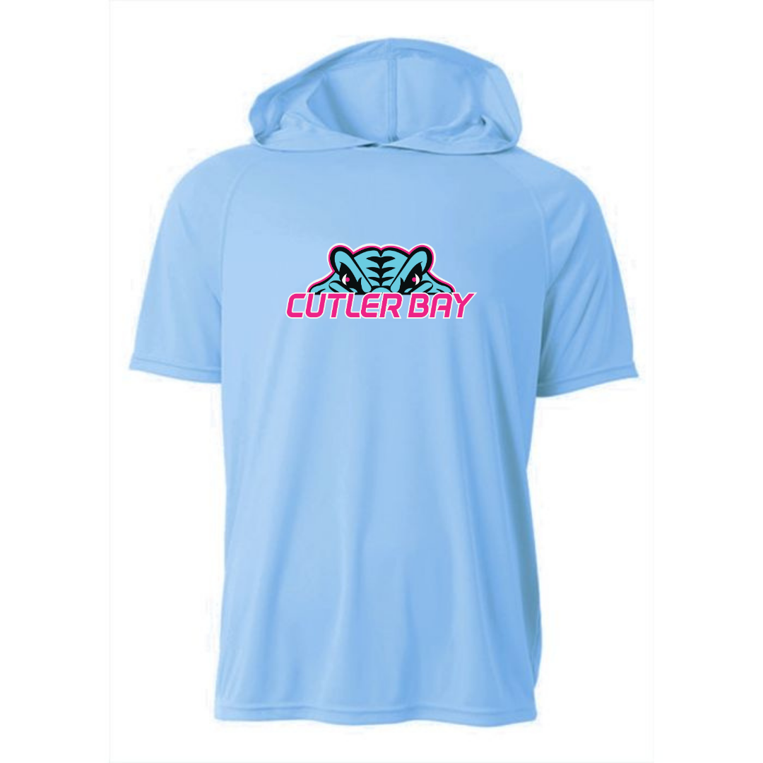 Vice Youth Short Sleeve DriFit Hoodie T-Shirt - CB Gators