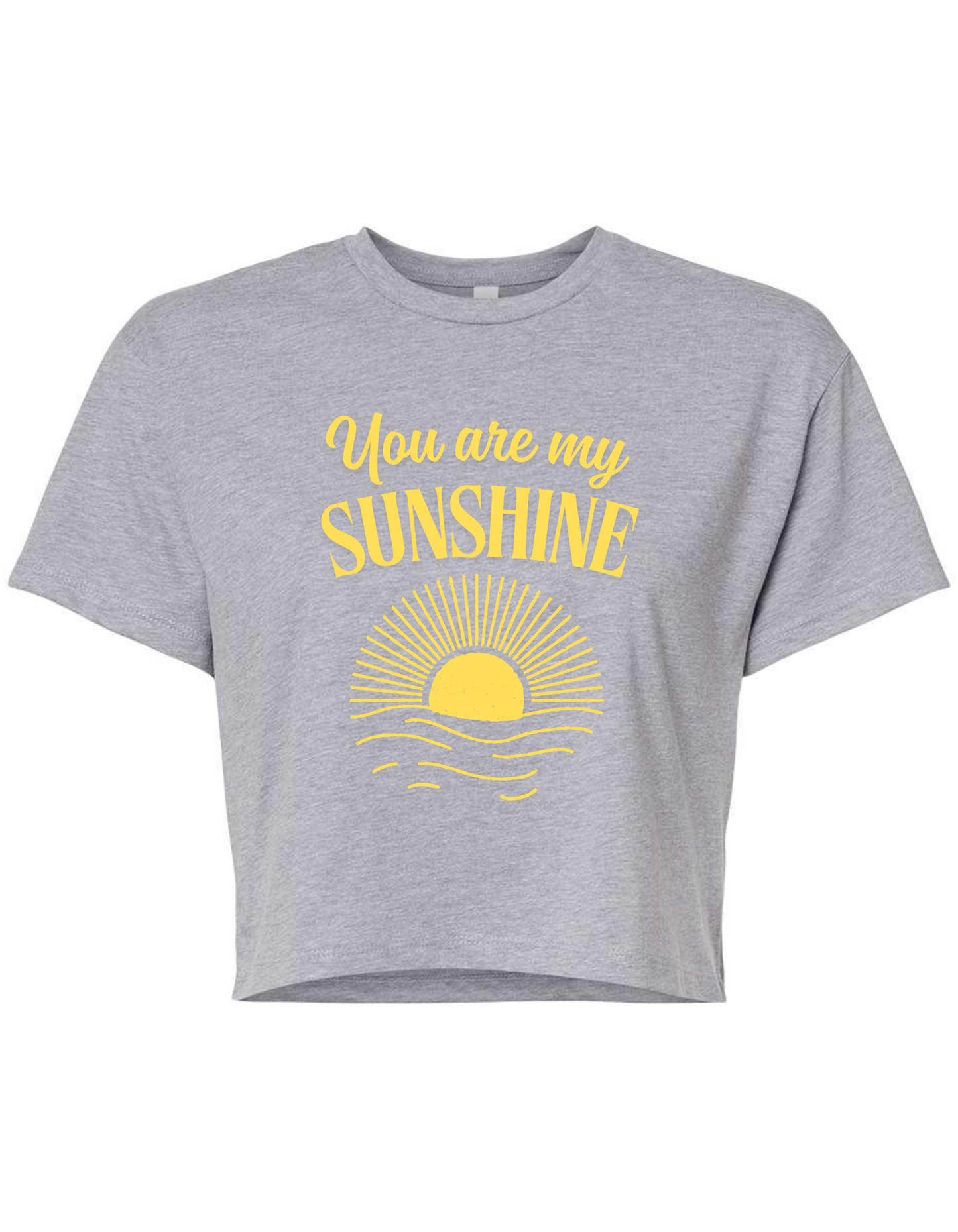 Orlando Mission Trip - You Are My Sunshine Crop Top