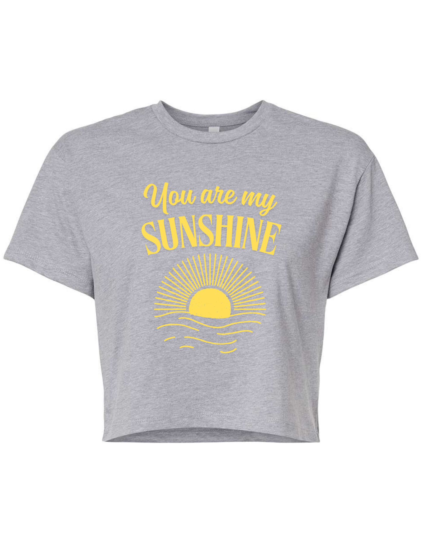Orlando Mission Trip - You Are My Sunshine Crop Top