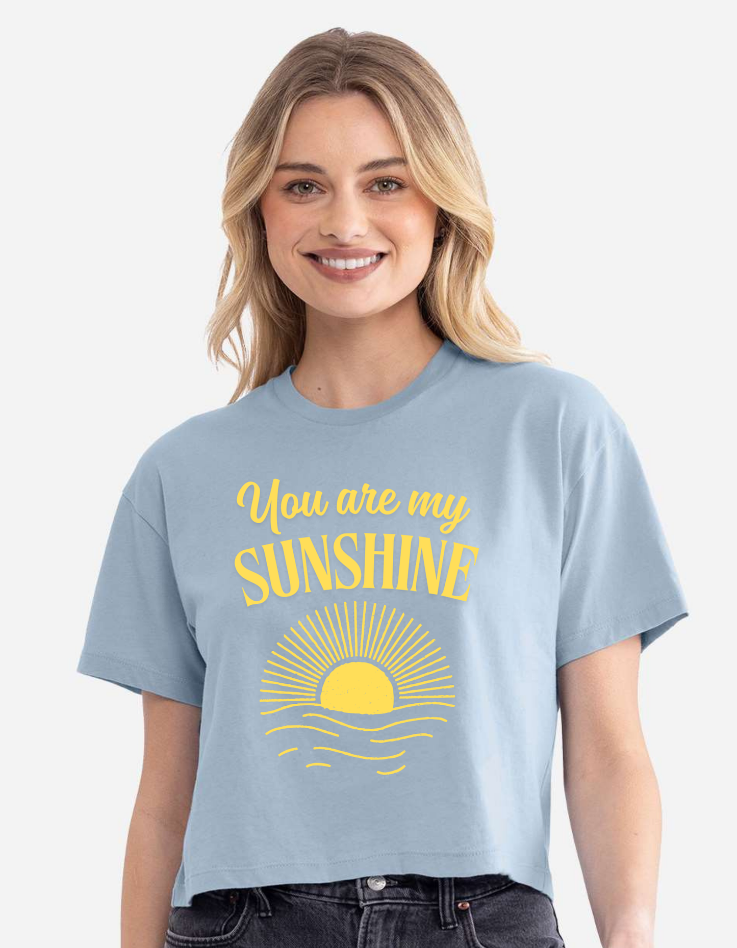 Orlando Mission Trip - You Are My Sunshine Crop Top
